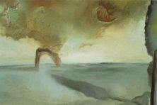 Haga click para ver la imagen ampliada 1981_20_landscape with rock in the shape of a triumphal arch 1981.jpg